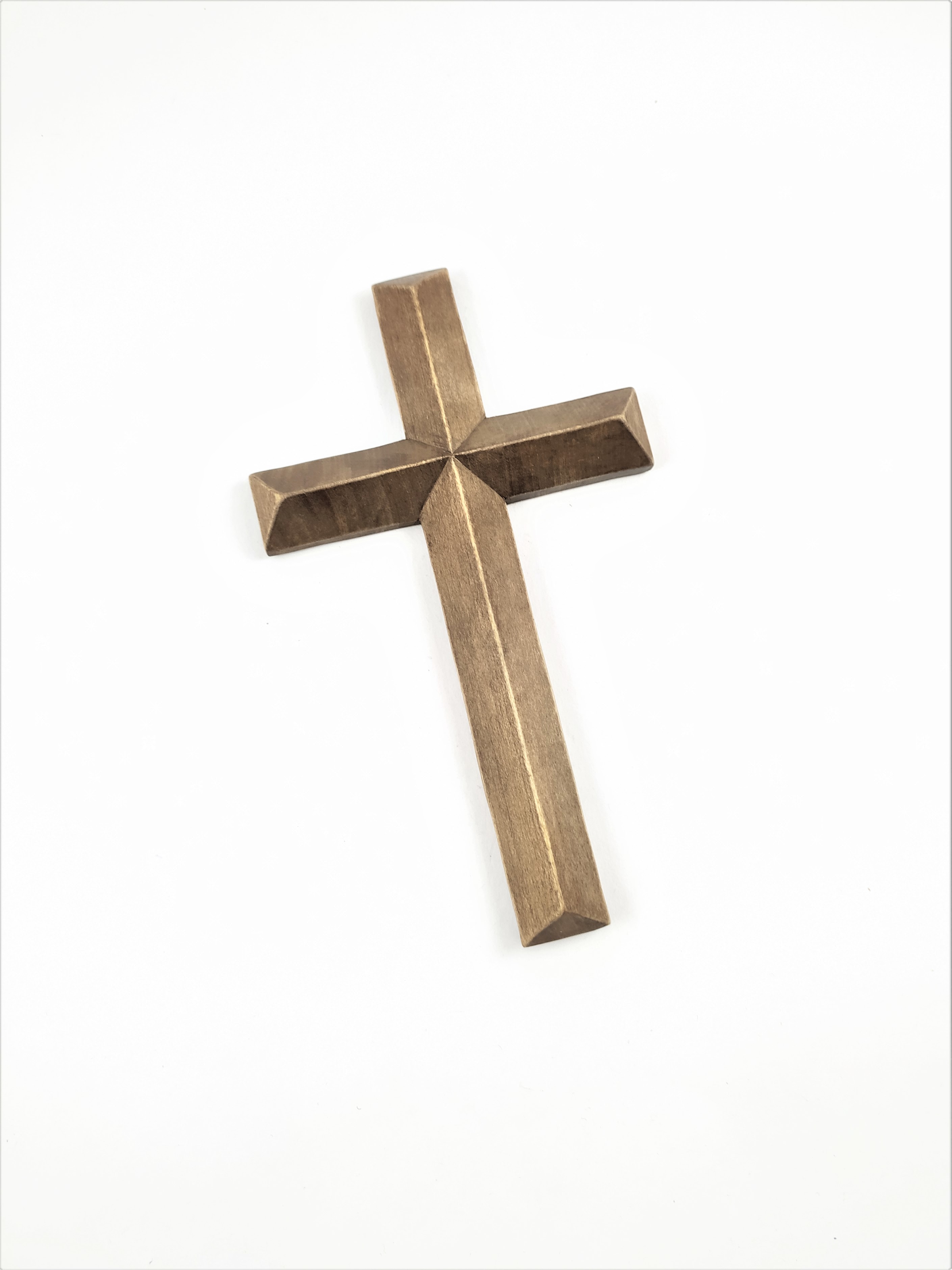 Křížek tmavší jednoduchý 10 x 16 cm
