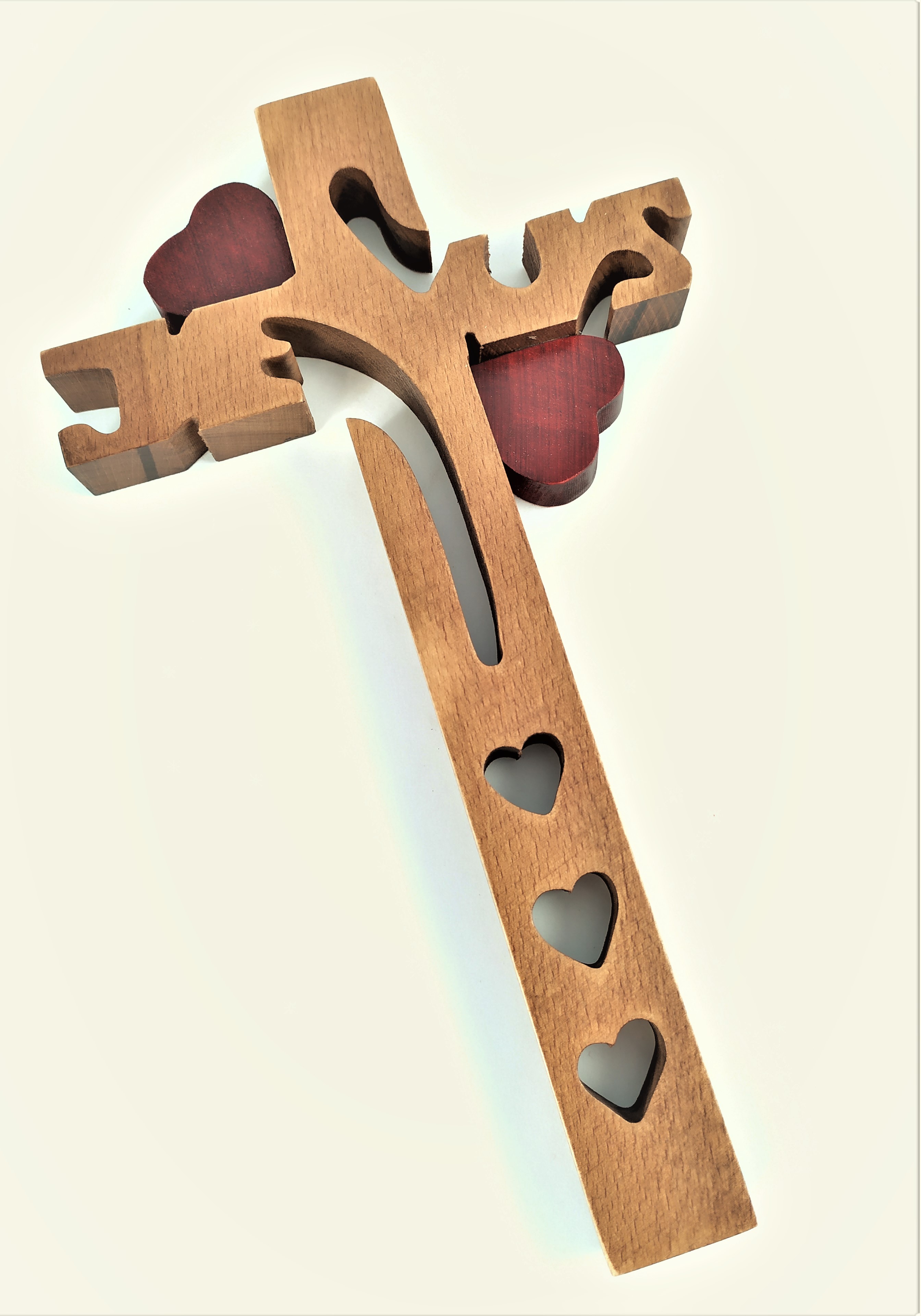 Dřevěný kříž Jesus