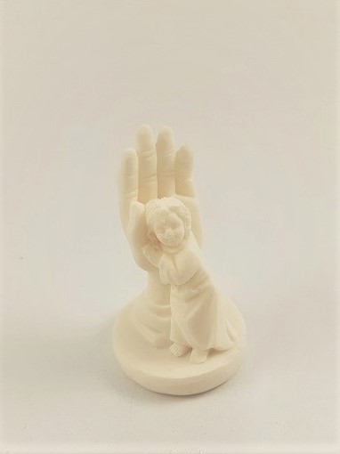 Dítě na ruce Boží 3 x 5,5 cm