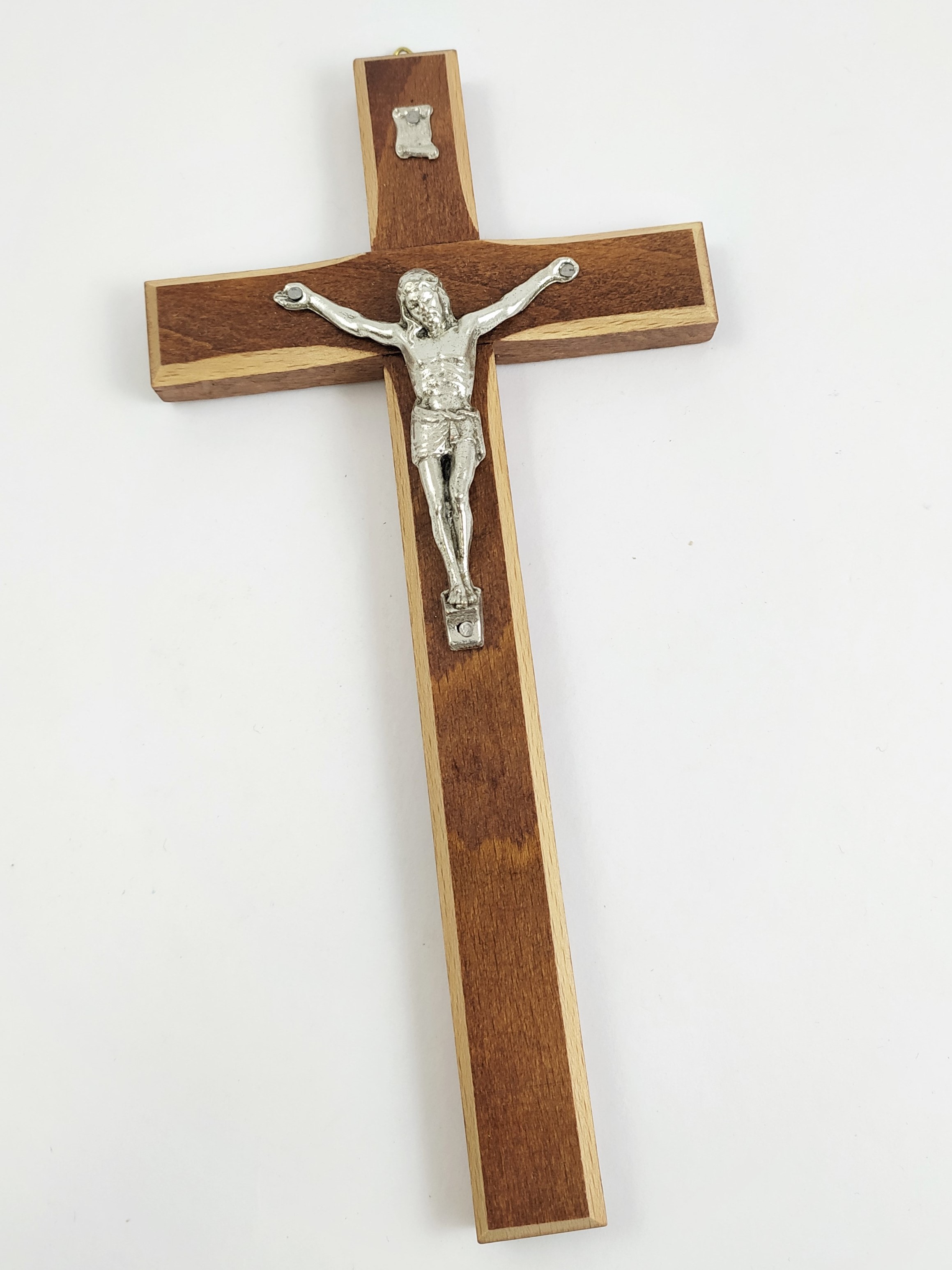 Kříž dvoubarevný větší 20 x 10 cm