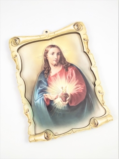 Obrázek na zeď velký 3D - Kristus 17 x 22 cm