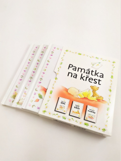 Památka na křest - box