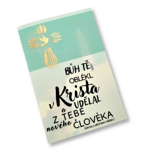 Přání ke křtu dospělých