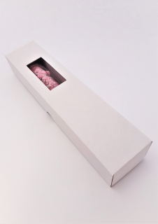 Krabička na křestní svíčku s okénkem 32,5x7x5cm